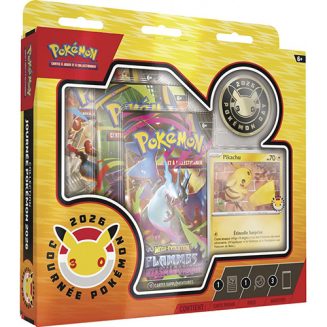 Pokémon – Tripack Collection Journée Pokémon 2026 (Pikachu) 🇫🇷