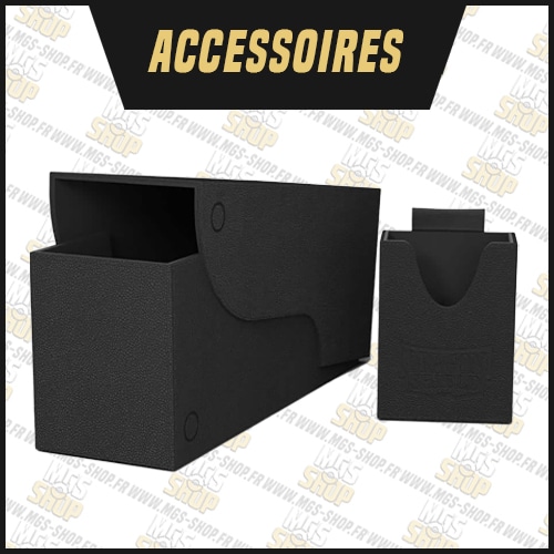 Pochettes Sleeves noires TCG Pro 67 x 92 mm pour cartes de jeux taille  standard. - Philantologie