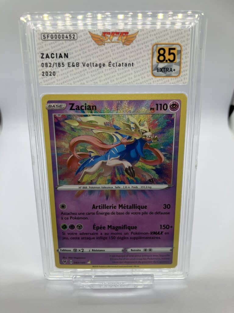 Zacian 82/185 E&B Voltage Eclatant [SFG – 8.5 Extra+] 🇫🇷 | MGS Shop