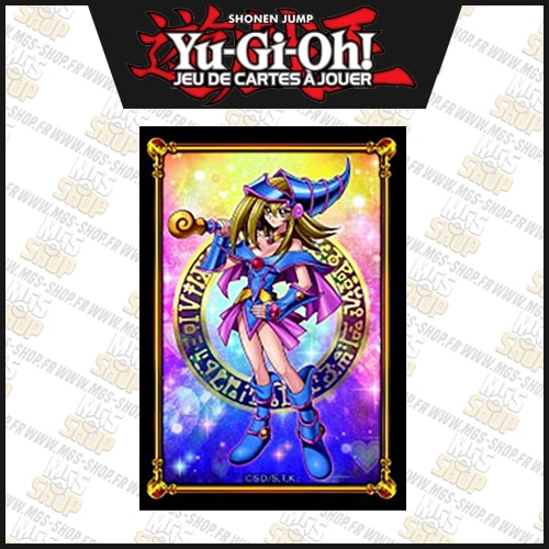 Yu-Gi-Oh! Paquet de 50 protège cartes : Magicienne des ténèbres