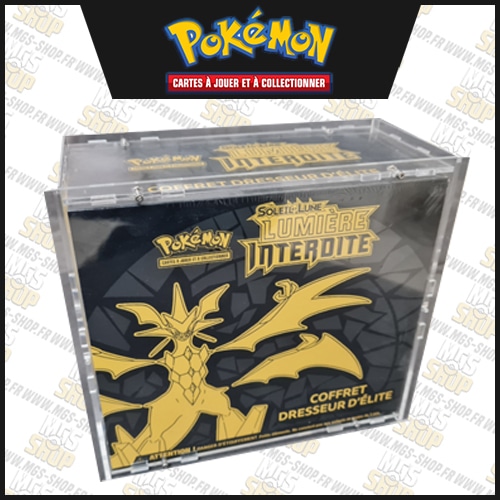 Boîte de protection pour coffret Pokémon (modèle au choix