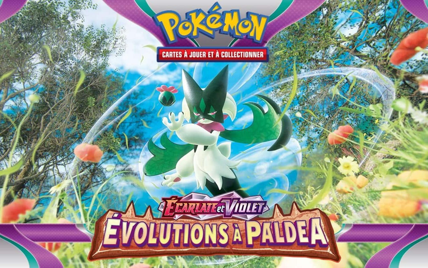 Évolutions à Paldea EV02 nouvelle extension Pokemon !