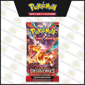 Pokemon Cahier range-cartes + booster Pokemon EV01 - assortie