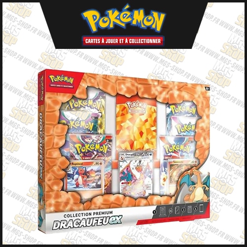 Pokémon - Coffret Premium Collection Dracaufeu-EX - FR – TYCA'P