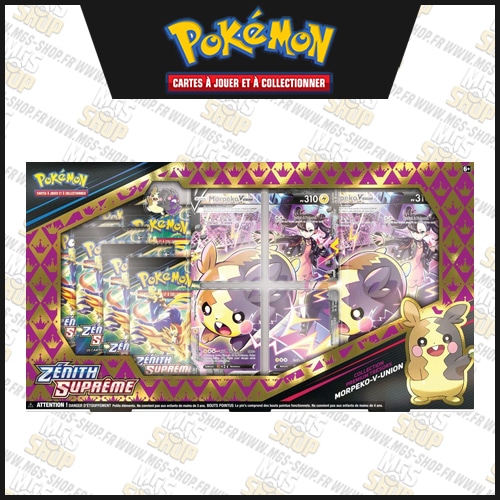 Pokémon - Coffret Premium EB12.5 - Zenith Suprême : Morpeko V-Union (  Version Française)