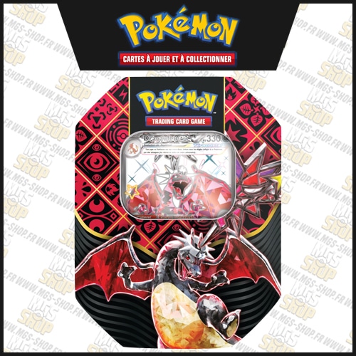 Pokémon pokébox Q4 2023 Evolution de Paldéa-boîte en métal à