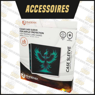 Phoenix Shield - Crystal Box Protection Display (Clear Case)