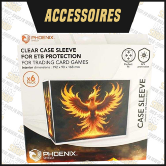 Phoenix Shield - Crystal Box Protection ETB (Clear Case)