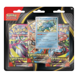 Pokémon - Tripack Méga-Évolution ME01 (Akwakwak) 🇫🇷