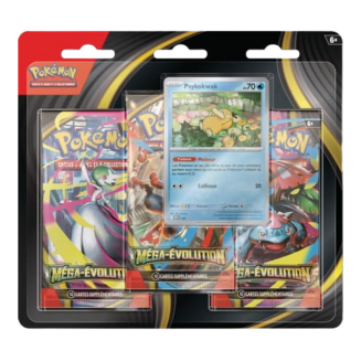 Pokémon - Tripack Méga-Évolution ME01 (Psykokwak) 🇫🇷