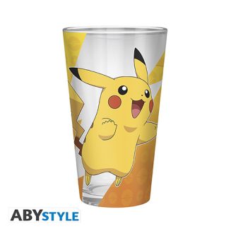 POKEMON - Verre XXL Premium - Pikachu effet métal (400 ml)