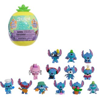 Disney Stitch - Capsule Surprise Ananas - Mini Figurine Stitch 5 cm (Modèle Aléatoire)