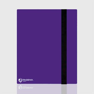 Phoenix Shield - Portfolio Basic Album Purple - 9 Cases (396 Pockets)