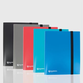 Phoenix Shield - Portfolio Basic Album Mixed colors - 9 Cases (396 Pockets)