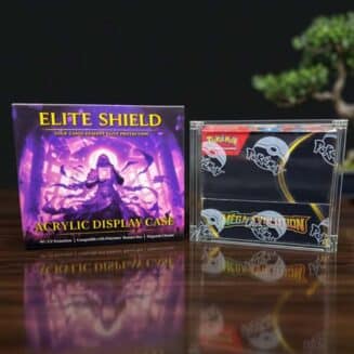Elite Shield - Protection Acrylique – Booster Box (Display Pokemon)