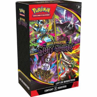 [PRECOMMANDE] Pokémon - Bundle 6 Boosters Nuit Noire ME05 🇫🇷
